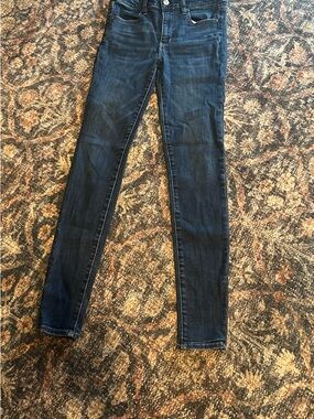 American Eagle Outfitters Dark Blue Skinny Jeans
